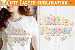 Latch hook yarn Easter Sublimation | Easter Quotes Product Image 1