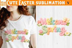 Latch hook yarn Easter Sublimation | Easter Quotes Product Image 1