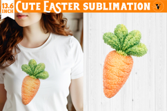 Latch hook yarn Easter Sublimation | Cute Easter Product Image 1