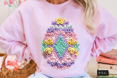 Faux Latch Hook Easter Egg PNG | Easter Png Product Image 11