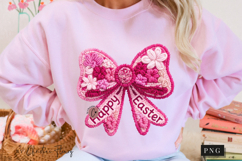 Coquette Happy Easter PNG | Easter Png Product Image 11