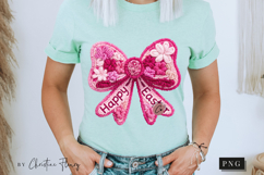 Coquette Happy Easter PNG | Easter Png Product Image 10