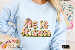 Latch Hook He Is Risen PNG | Easter Png Product Image 9