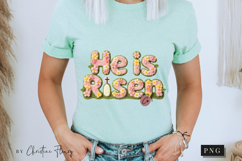 Latch Hook He Is Risen PNG | Easter Png Product Image 10