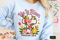 Latch Hook He Is Risen PNG | Easter Png Product Image 9