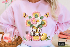 Latch Hook He Is Risen PNG | Easter Png Product Image 11
