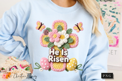 Latch Hook He Is Risen PNG | Easter Png Product Image 9