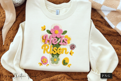 Latch Hook He Is Risen PNG | Easter Png Product Image 3