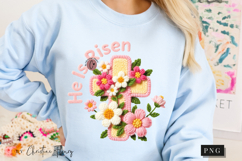Latch Hook He Is Risen PNG | Easter Png Product Image 9