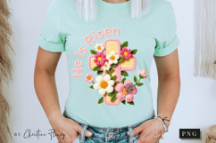 Latch Hook He Is Risen PNG | Easter Png Product Image 10