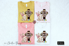 Latch Hook He Is Risen PNG | Easter Png Product Image 6