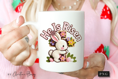 Latch Hook He Is Risen PNG | Easter Png Product Image 2
