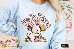 Latch Hook He Is Risen PNG | Easter Png Product Image 9