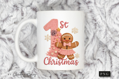 Pink Latch Hook First Christmas PNG Product Image 2