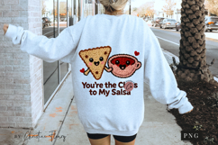 Chips To My Salsa Funny Valentine PNG Faux Latch Hook Yarn Product Image 4