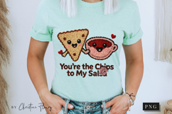 Chips To My Salsa Funny Valentine PNG Faux Latch Hook Yarn Product Image 7