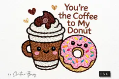 Funny Valentine PNG Faux Latch Hook Yarn - 4 Designs Product Image 2