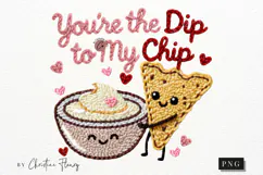 Funny Valentine PNG Faux Latch Hook Yarn - 4 Designs Product Image 4