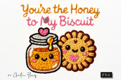 Funny Valentine PNG Faux Latch Hook Yarn - 4 Designs Product Image 5