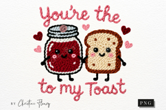 28 Funny Valentine PNG Bundle Faux Latch Hook Yarn Product Image 16