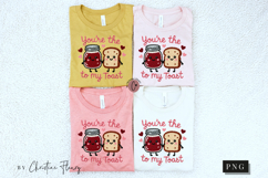 Jam To My Toast Funny Valentine PNG Faux Latch Hook Yarn Product Image 6