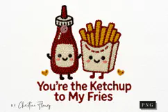 Funny Valentine PNG Faux Latch Hook Yarn - 4 Designs Product Image 4