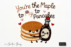 Funny Valentine PNG Faux Latch Hook Yarn - 4 Designs Product Image 2