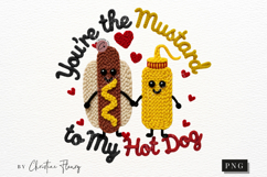 Funny Valentine PNG Faux Latch Hook Yarn - 4 Designs Product Image 3