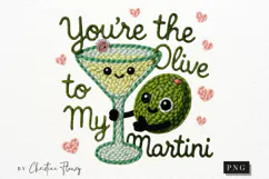 Funny Valentine PNG Faux Latch Hook Yarn - 4 Designs Product Image 2