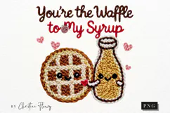 Funny Valentine PNG Faux Latch Hook Yarn - 4 Designs Product Image 2