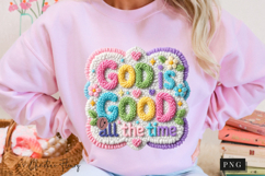 God Is Good All The Time PNG | Easter Png Product Image 11