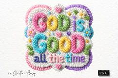 God Is Good All The Time PNG | Easter Png Product Image 5