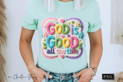God Is Good All The Time PNG | Easter Png Product Image 10