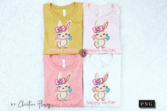 Faux Latch Hook Happy Easter Bunny PNG | Easter Png Product Image 8
