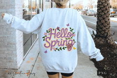 Latch Hook Hello Spring PNG | Easter Png Product Image 6