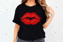 Latch Hook Kiss PNG, Latch Hook Valentines Kiss Png, Be Mine Product Image 2