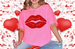 Latch Hook Kiss PNG, Latch Hook Valentines Kiss Png, Be Mine Product Image 5