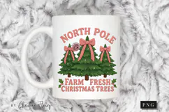 Faux Yarn Farm Fresh Christmas PNG Product Image 2