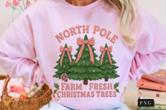 Faux Yarn Farm Fresh Christmas PNG Product Image 10