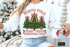Faux Yarn Farm Fresh Christmas PNG Product Image 5
