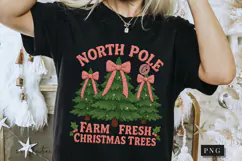 Faux Yarn Farm Fresh Christmas PNG Product Image 6