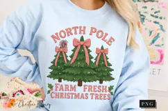 Faux Yarn Farm Fresh Christmas PNG Product Image 8