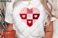 Latch Hook Patchwork Valentine Heart Png Product Image 4
