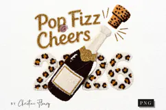 Pop Fizz Cheers 2026 PNG Faux Latch Hook Product Image 4