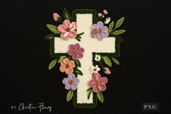 Faux Yarn Christian Easter PNG | Easter Png Product Image 4