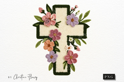 Faux Yarn Christian Easter PNG | Easter Png Product Image 5