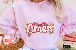 Faux Yarn Christian Easter Amen PNG | Easter Png Product Image 11