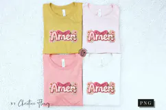 Faux Yarn Christian Easter Amen PNG | Easter Png Product Image 8
