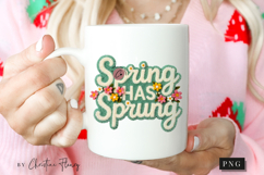 Faux Yarn Spring Has Sprung PNG | Easter Png Product Image 2