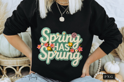 Faux Yarn Spring Has Sprung PNG | Easter Png Product Image 7